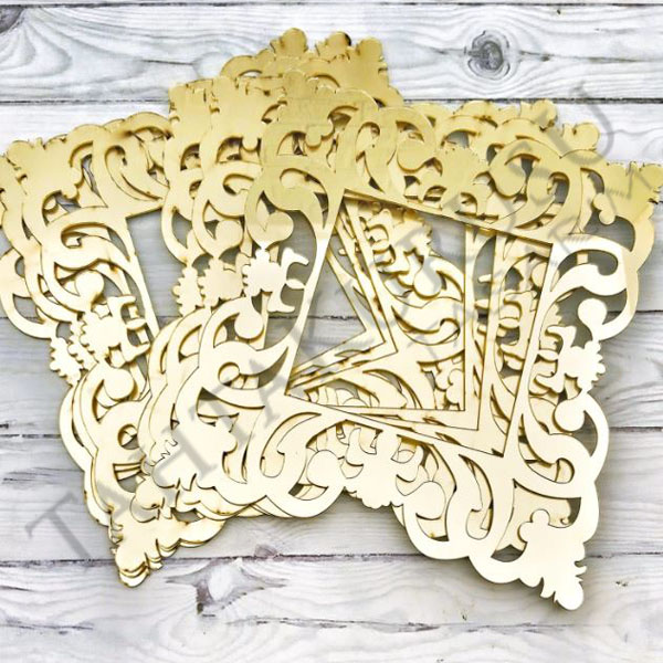 Pleksi ayna Priz Duvar Süsü 1